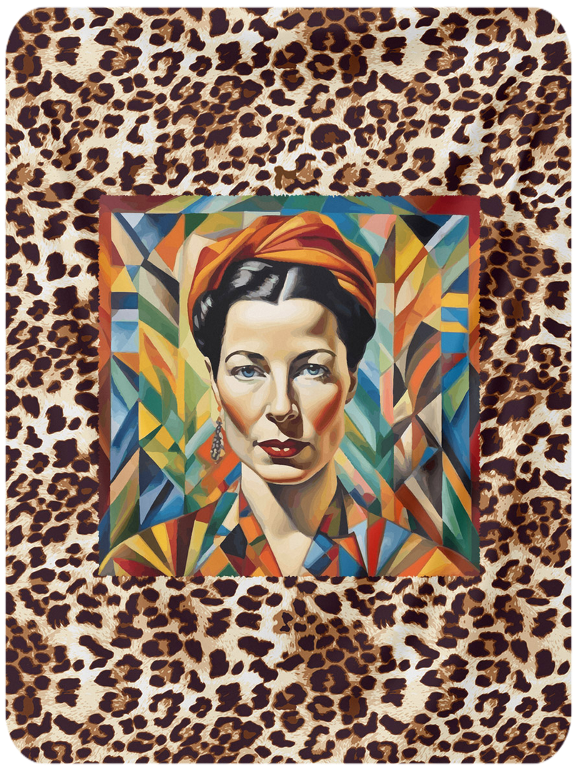 Decke A3 Leopard Aminata